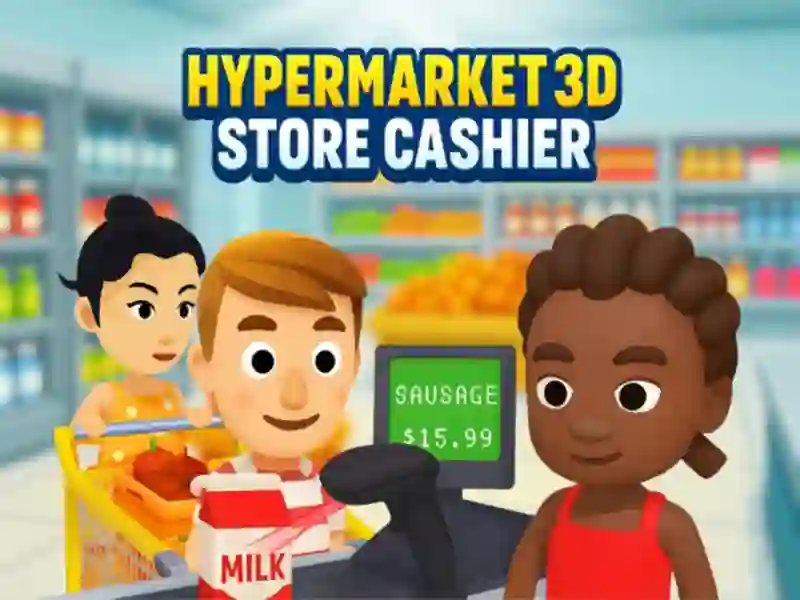 Spel Hypermarkt 3D: winkelkassier online
