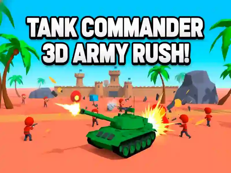 Spel Tankcommandant 3D Legerstormloop! online
