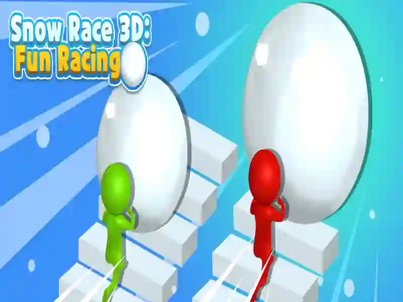 Spel Snow Race 3d Fun Racing online