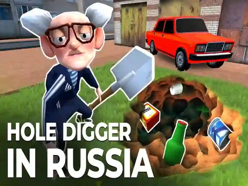 Spel Graaf een gat in Rusland online