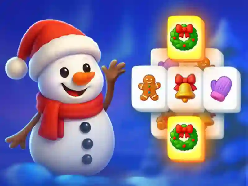 Spel Winterwonderland Mahjong online