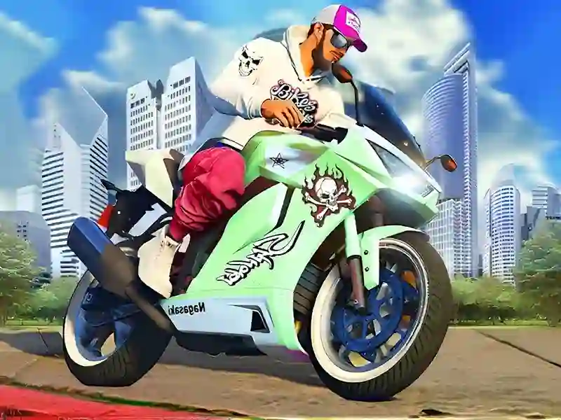 Spel Motorcycle racer: Road Mayhem online