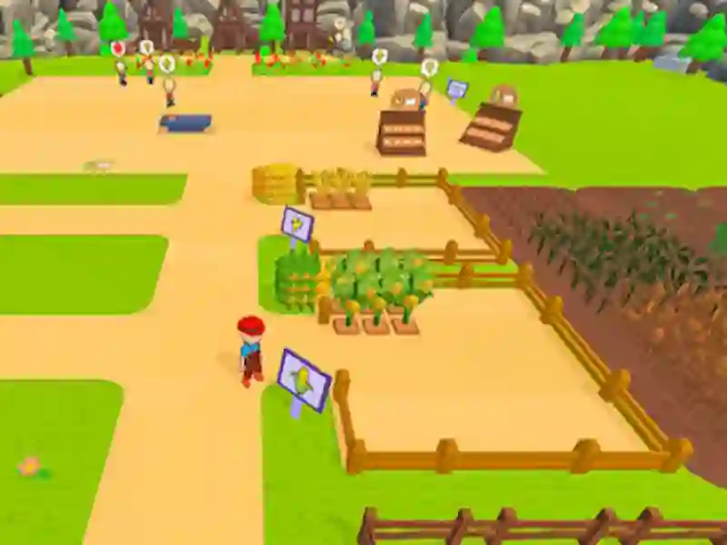 Spel Mijn Happy Farm Land-simulator online