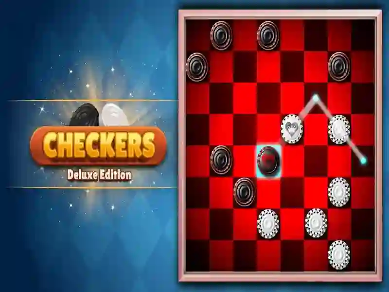 Spel Checkers Deluxe editie online