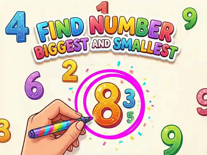 Spel Find Number Biggest and Smallest online