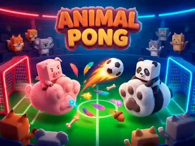 Spel Animal Paws Pong online