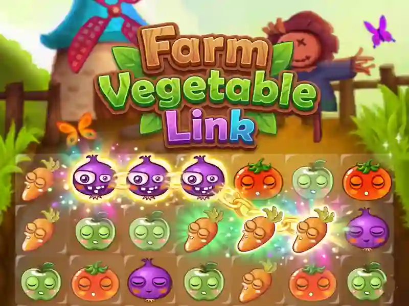Spel Farm Vegetable Link online