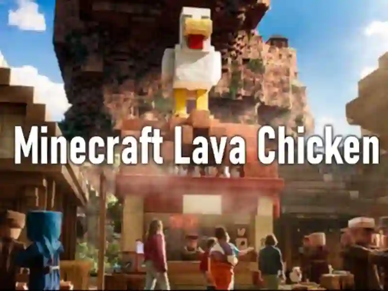 Spel Minecraft Lava Chicken online