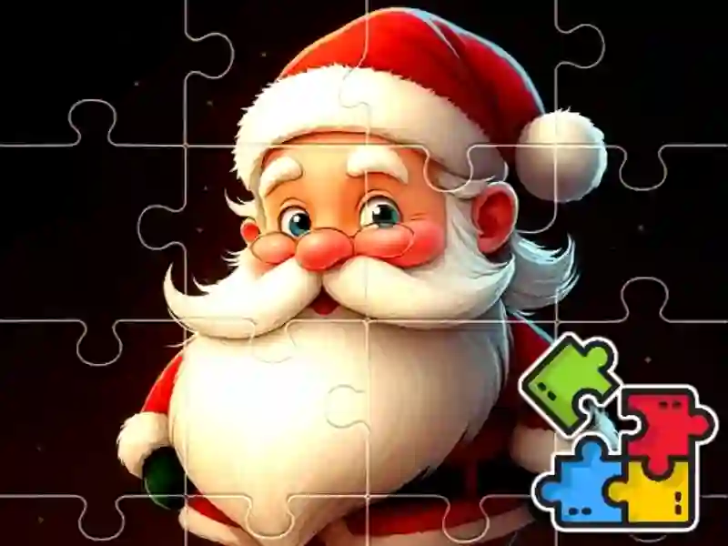 Spel Kerstpuzzel Met Kerstman online