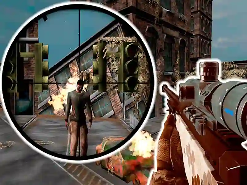 Spel Sniper 3D -zombie online