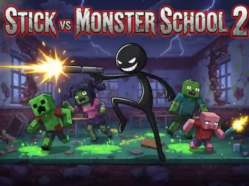Spel Stick versus Monsterschool 2 online