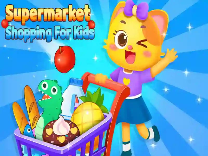 Spel Supermarkt winkelen voor kinderen online Spel Supermarkt winkelen voor kinderen online