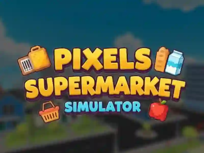 Spel Pixels-supermarktsimulator online