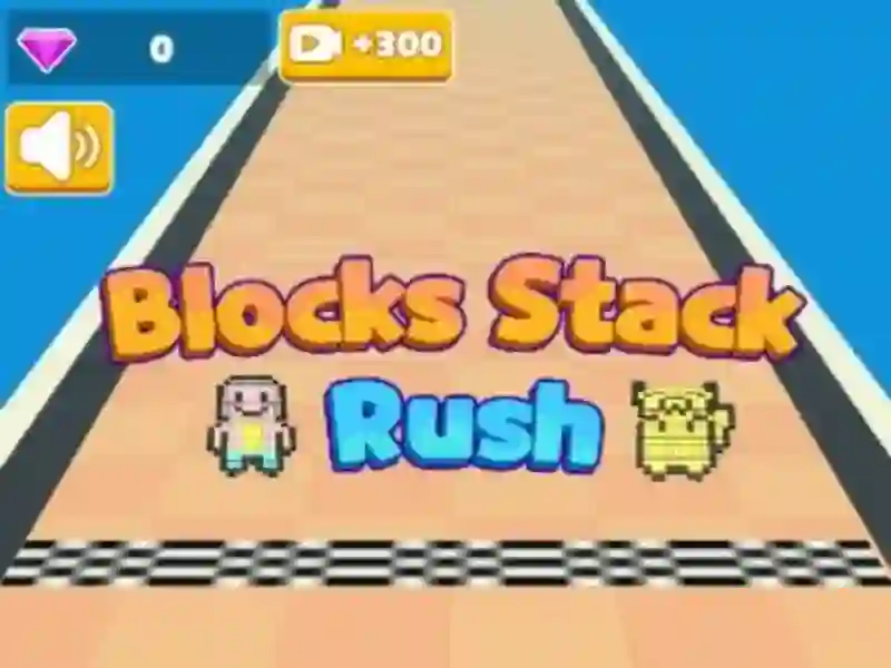 Spel Blokkeert Stack Rush online