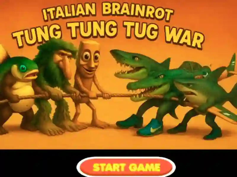 Spel Italiaanse Brainrot Tung Tung Tug War online