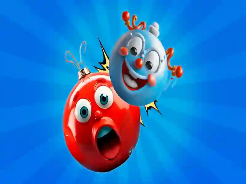 Spel Ballen Nieuwjaars speelgoed samenvoegen in 3D! online