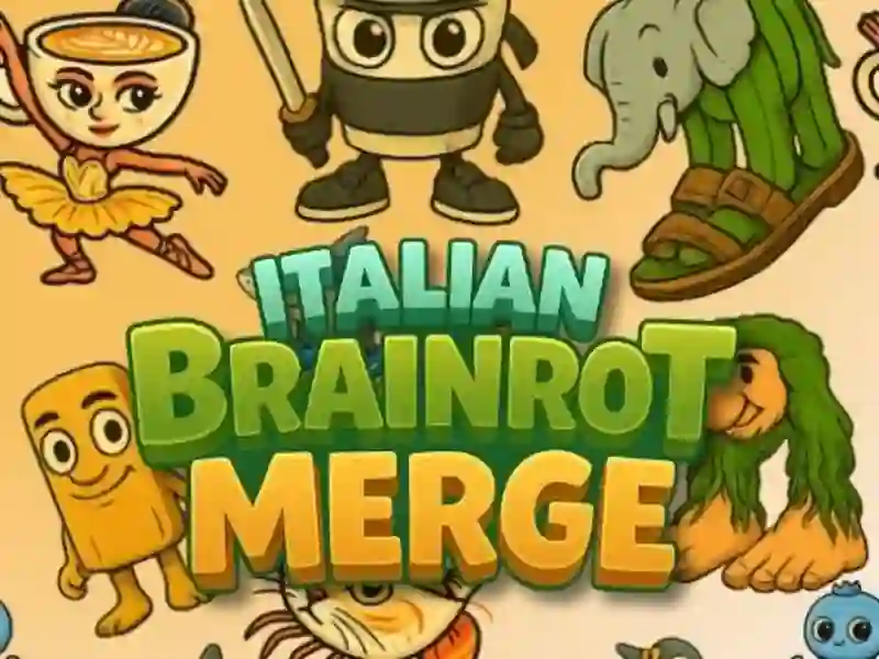 Spel Italiaans Brainrot Merge online Spel Italiaans Brainrot Merge online
