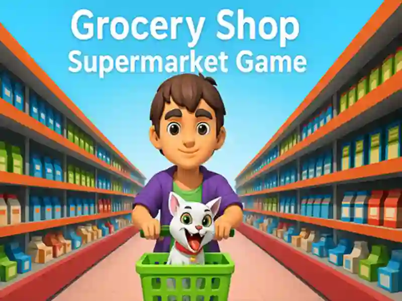 Spel Supermarkt: supermarktspel online