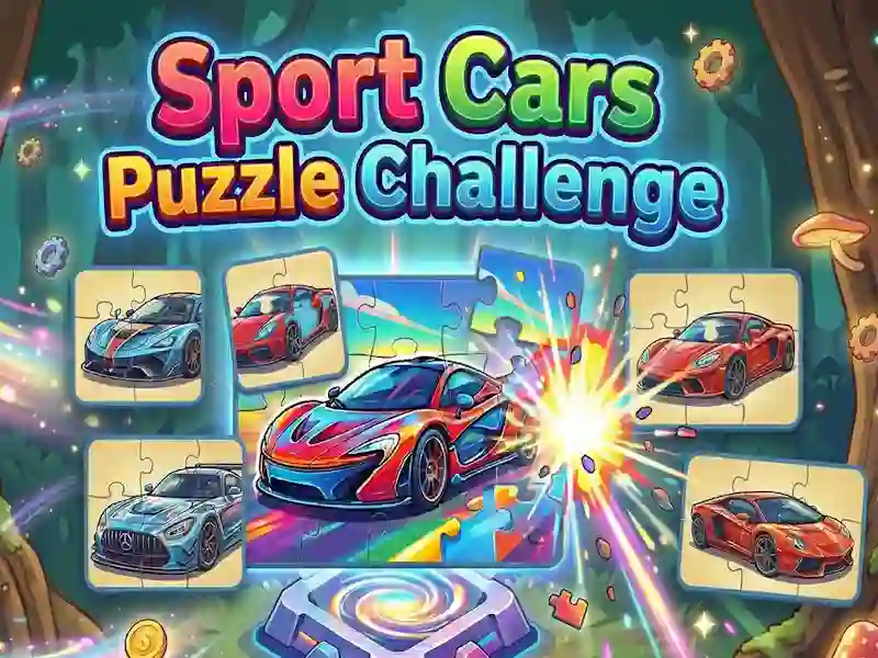 Spel Sportauto's puzzeluitdaging online