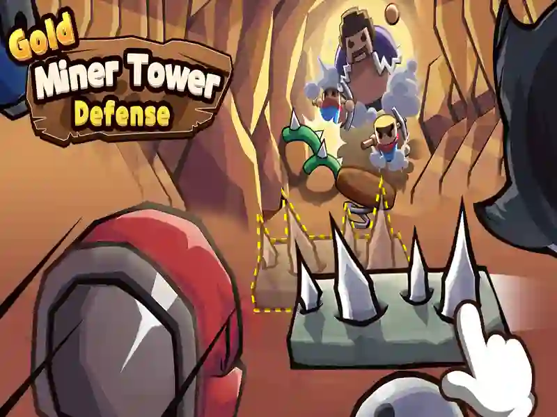 Spel Gold Miner Tower Defense online