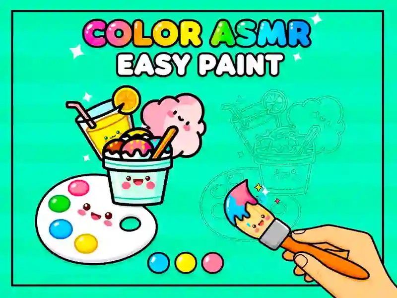 Spel Kleur Asmr Easy Paint online