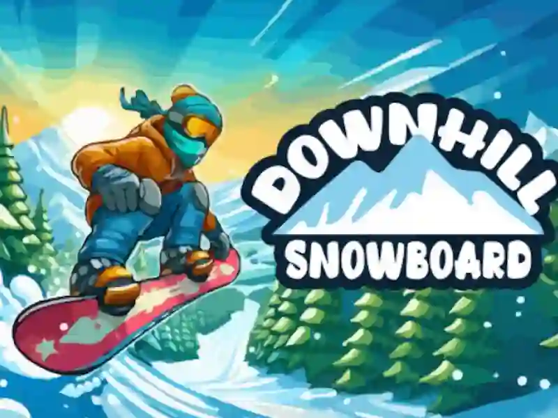 Spel Bergafwaarts snowboard online