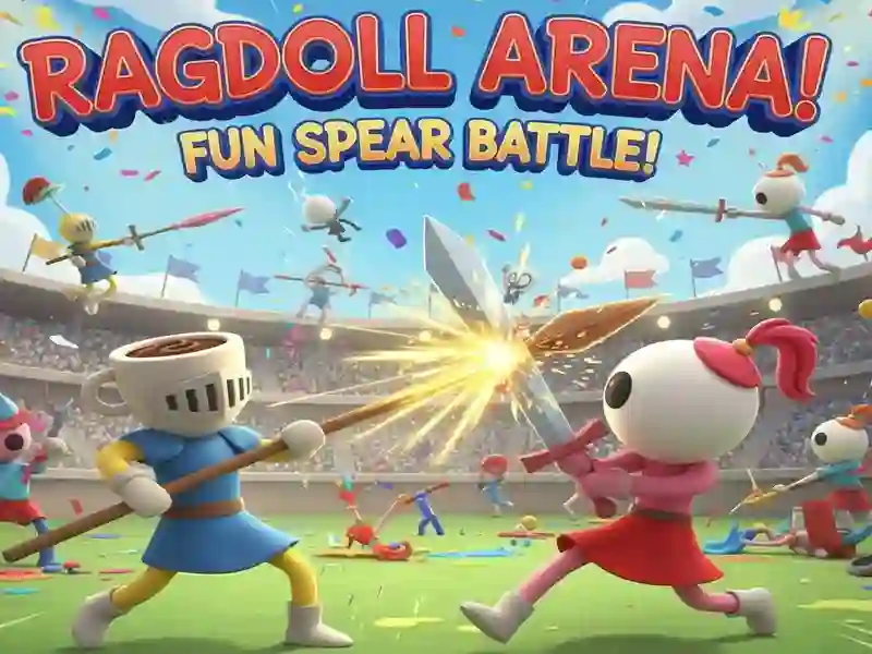 Spel Ragdoll Arena! Leuk speergevecht! online