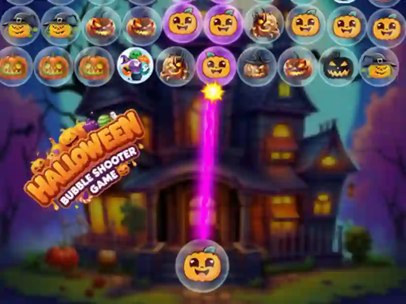 Spel Halloween bubbelschietspel online