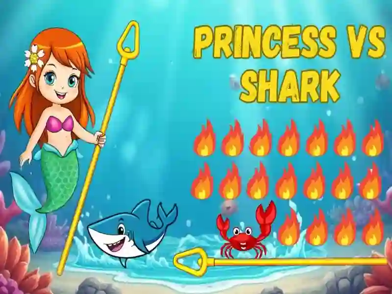 Spel Prinses vs Shark online