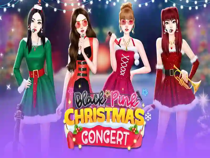 Spel Zwart roze kerstconcert online