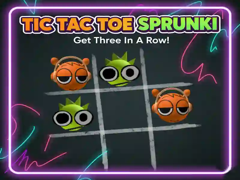 Spel Tic Tac Toe Sprunki online