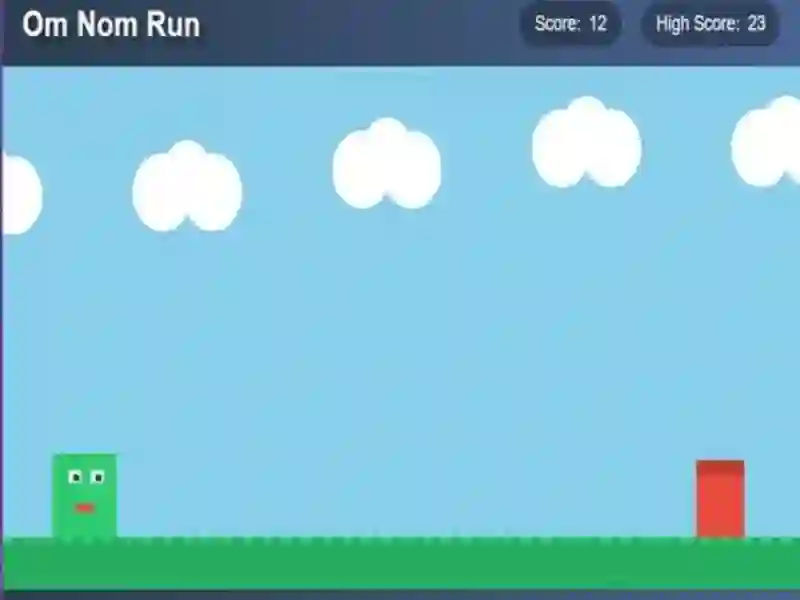 Spel Om nom run 03 online