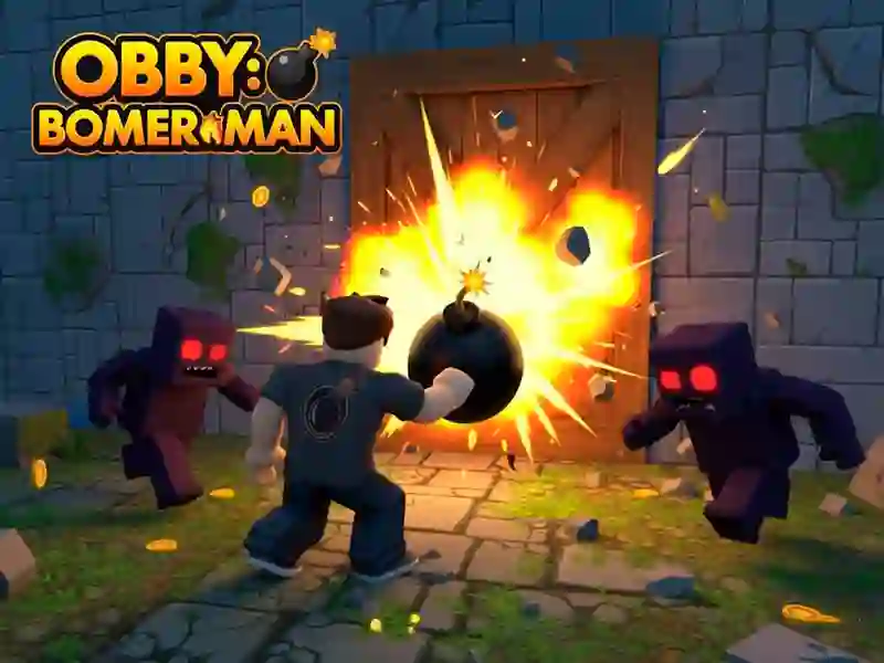 Spel Obby: Bomberman online