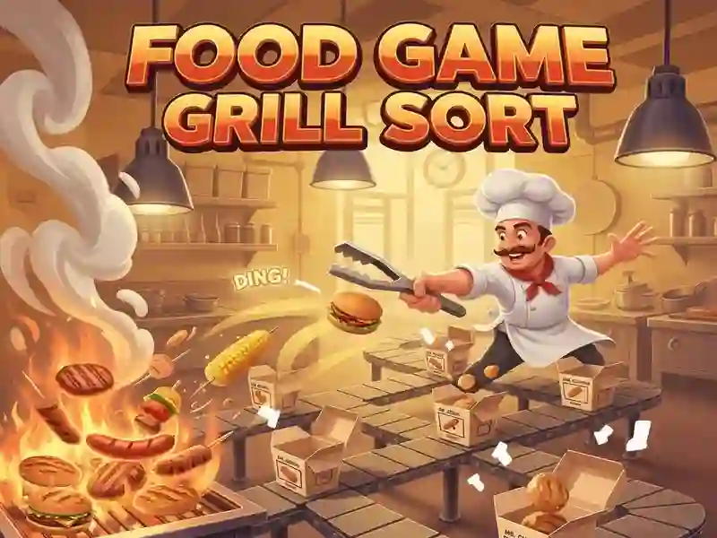 Spel Voedsel Spel Grill Sort online