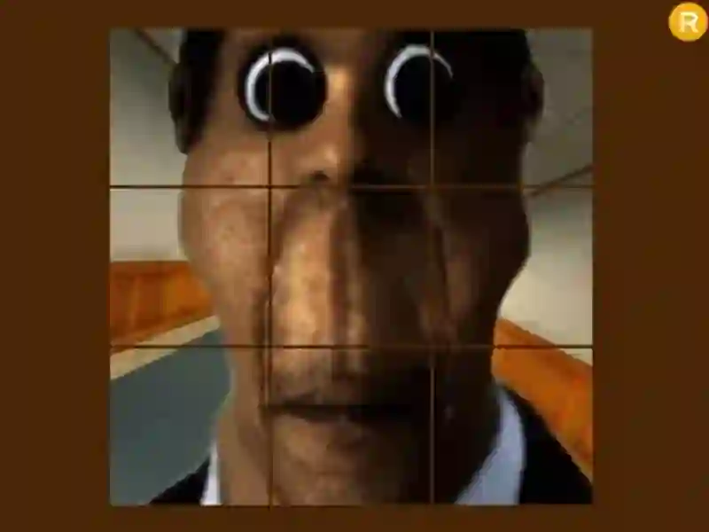 Spel Obunga Nextbots schuifpuzzel online