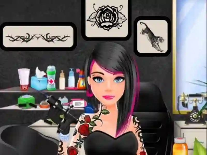 Spel Tattoo inkt tattoo sim online