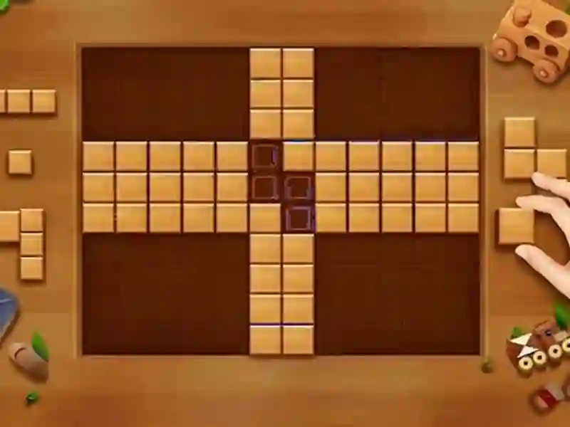 Spel Houten blokpuzzel online