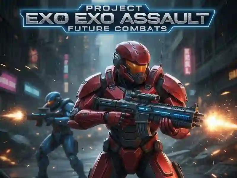 Spel Project Exo Assault Toekomstige gevechten online
