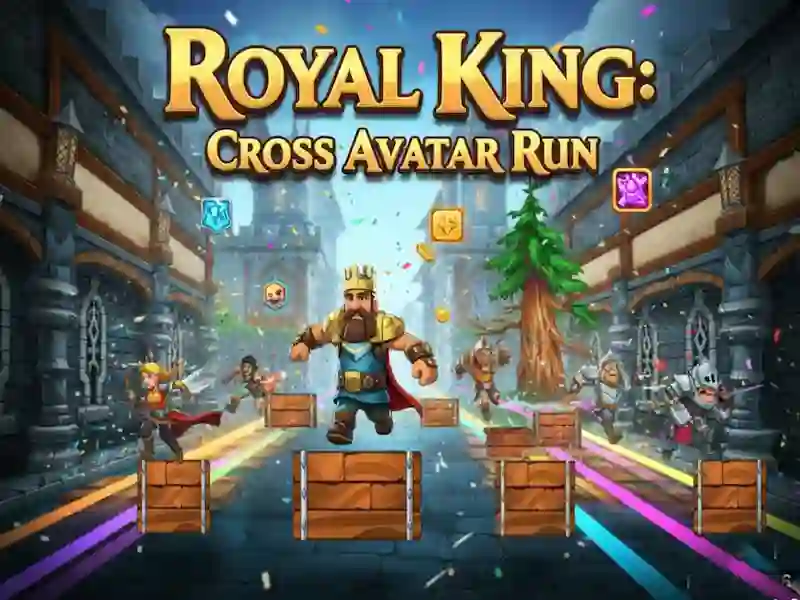 Spel Royal King: Cross Avatar Run online