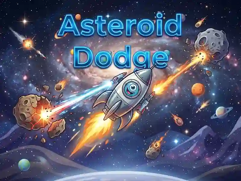 Spel Asteroïde ontwijken online