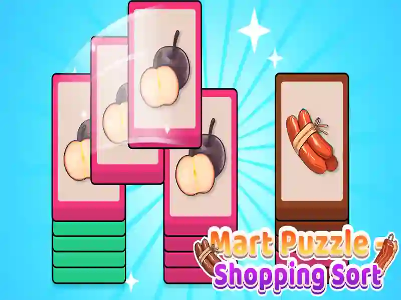 Spel Mart Puzzle Shopping Sort online