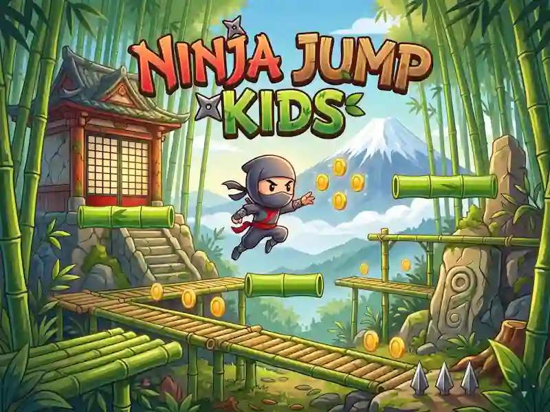 Spel Ninja Jump Kids online