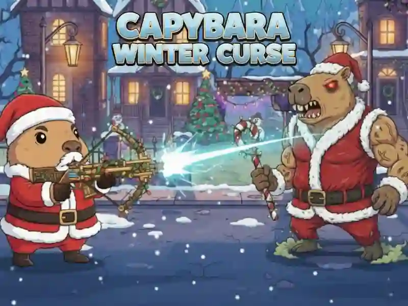 Spel Capibara Wintervloek online