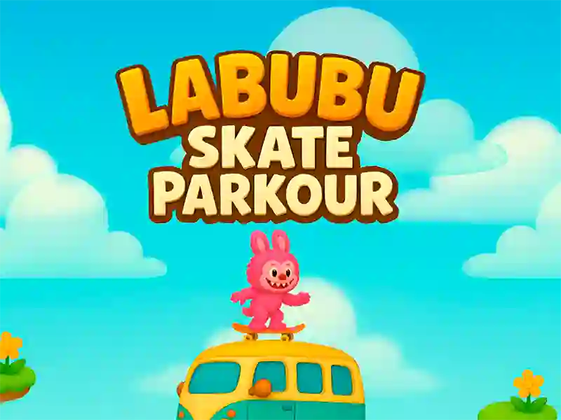 Spel Labubu Skate Parkour online Spel Labubu Skate Parkour online