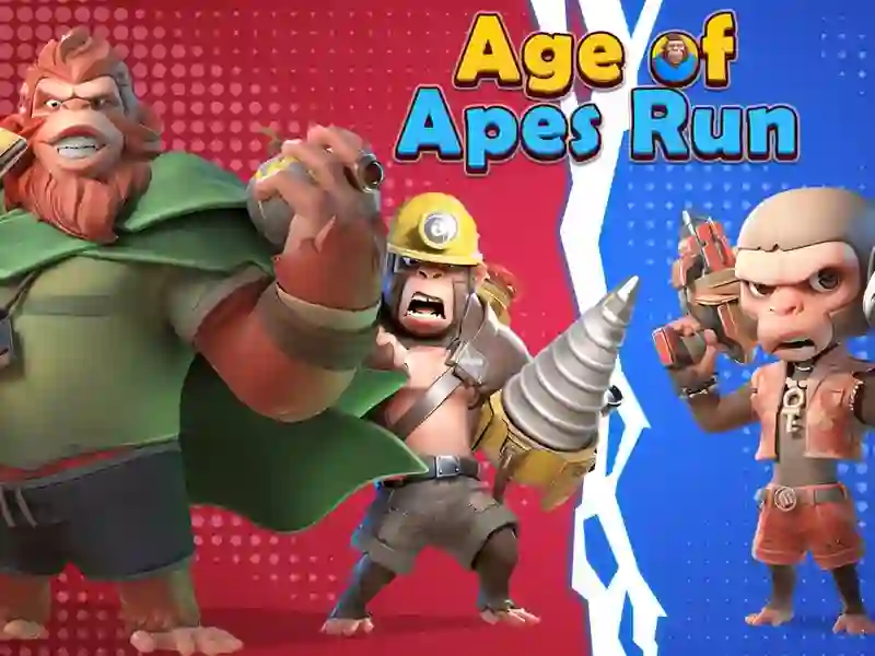 Spel Leeftijd van apen lopen online