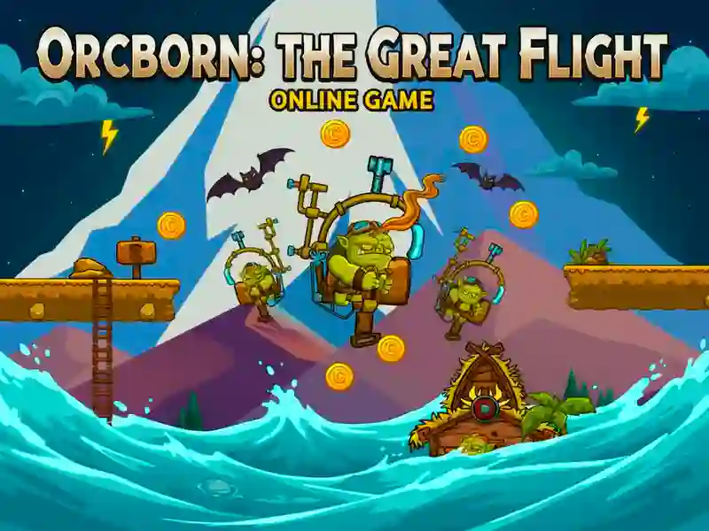 Spel Orcborn: De grote vlucht online