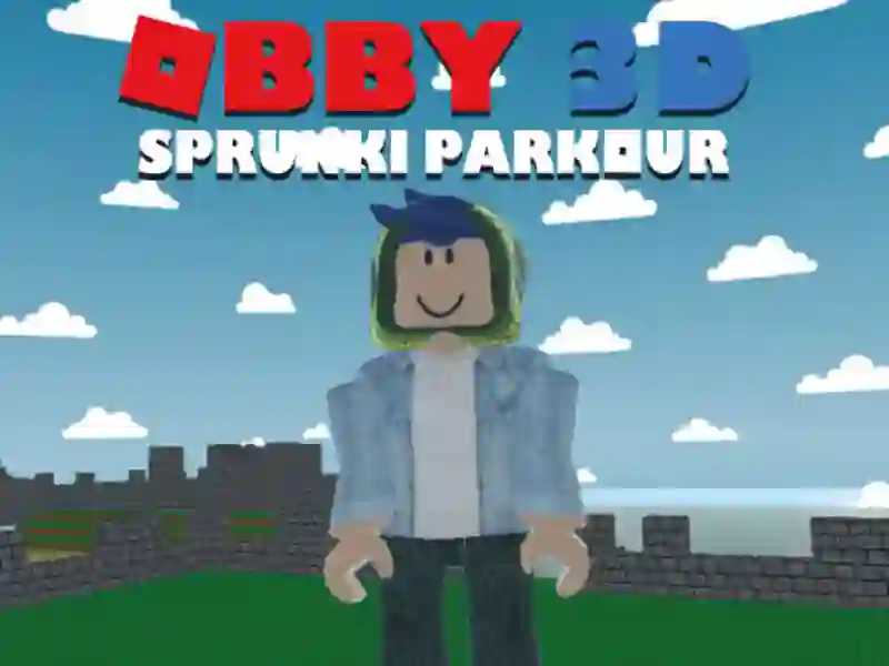 Spel Obby 3d Sprunki Parkour online