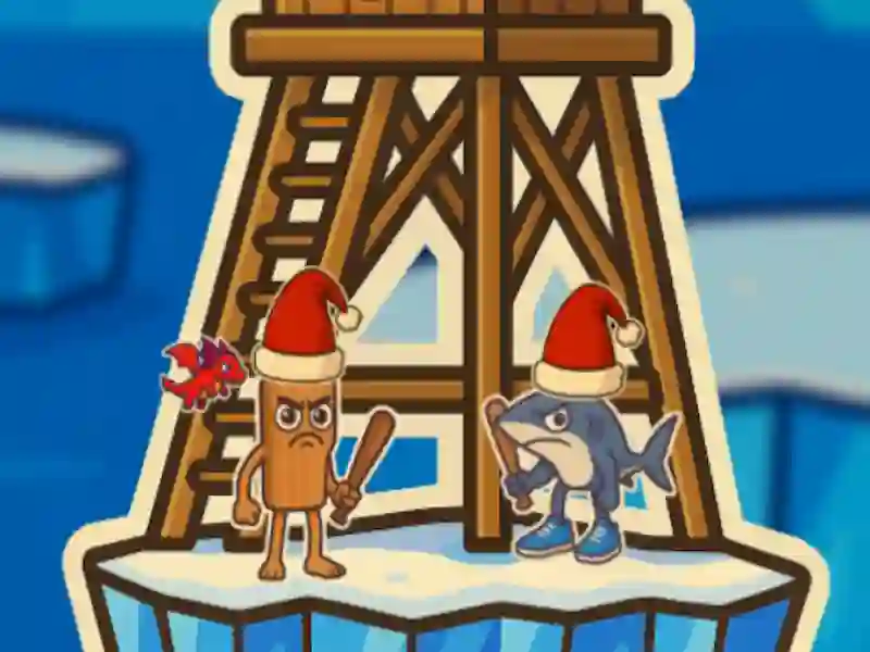 Spel Tung Tung Sahur Snow Arena online