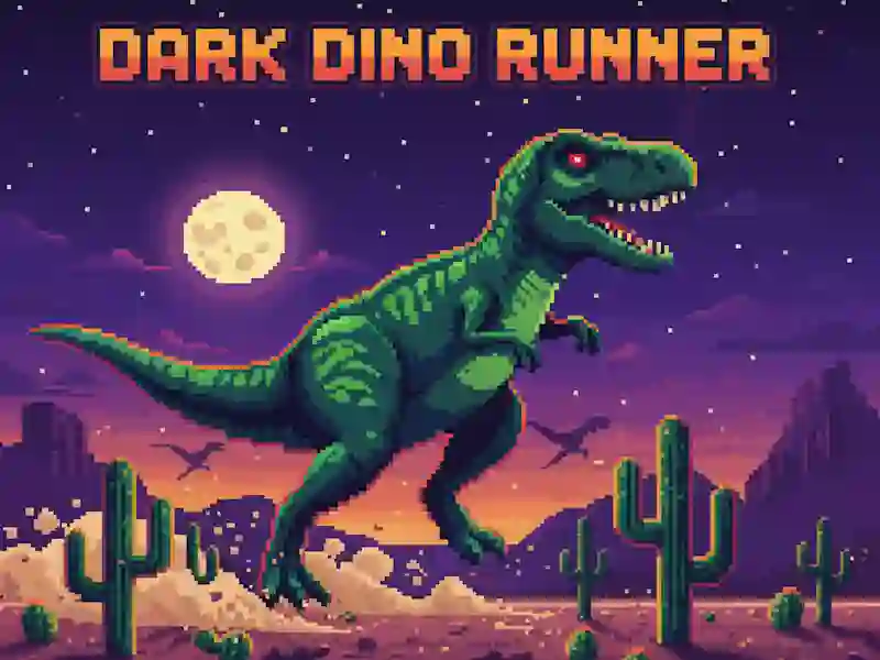 Spel Donkere Dino Runner online