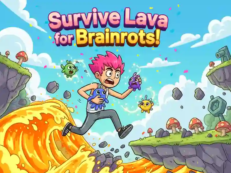 Spel Overleef Lava voor Brainrots! online